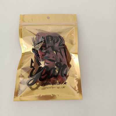 라미네이트 다층 플라스틱 알루미늄 엽지 가방 지프 잠금 마이러 가방 0.08MM 두께