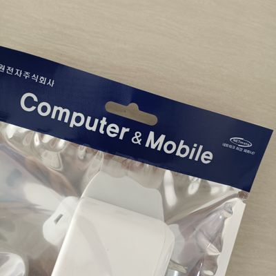 OEM 서비스 받아 들여져 소비자 전자 제품 포장용 주문 인쇄 된 로고 Mylar 가방