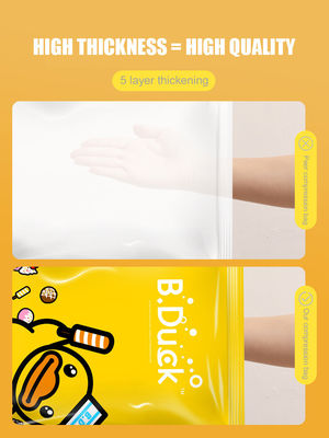 여행 및 가정 조직을위한 편리한 접이 가능한 담요 저장 가방 PVC 재료
