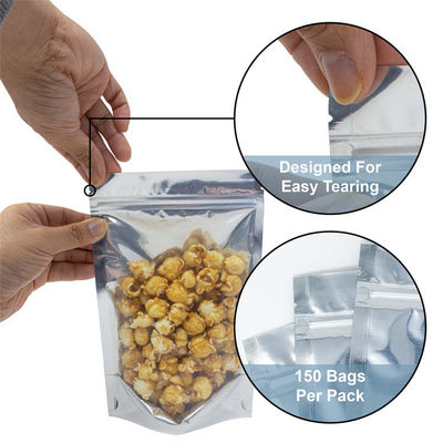 편리한 6x9 인치 냄새 방지 지퍼 가방 Mylar 재료의 다른 식품 저장