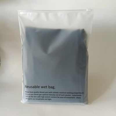 사용자 지정 로고 PET/PE CPP Zip Lock Pouch Frosted 화장품 및 수영복용 포장