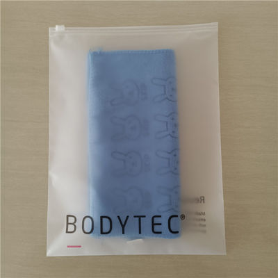 사용자 지정 로고 PET/PE CPP Zip Lock Pouch Frosted 화장품 및 수영복용 포장