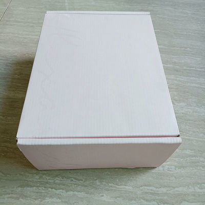 환경 친화적 인 포장용 핑크 카드보드 종이 우편 상자 주문