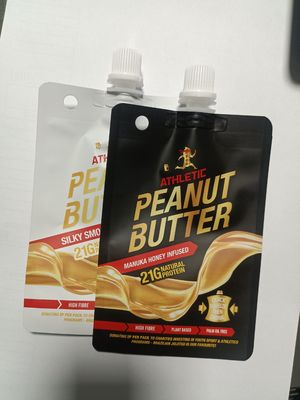 토마토 소스 포장 스푸트 봉지 CPE PET VA PE 재료 및 알루미늄 가루 판