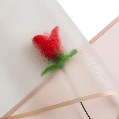 무료 샘플 맞춤 인쇄 물 막 꽃 꽃 덩어리 포장용 종이