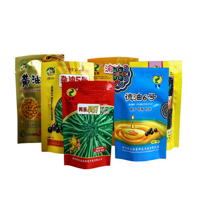 25g 50g 로고 프린트 소형 알루미니즘 가방 토마토 씨앗 포장