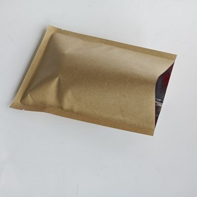 0.14MM 두께 알루미늄 필름과 진료 인쇄가 있는 친환경 크래프트 종이 가방