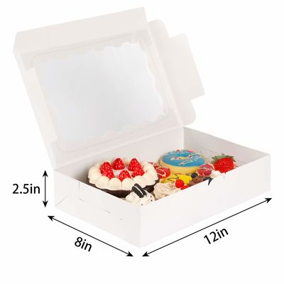 고객 특수한 요구 사항 12x12x12 커스텀 사이즈 케이크 상자