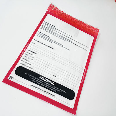 ISO9001 인증 현금 보안 택배용 플라스틱 가방