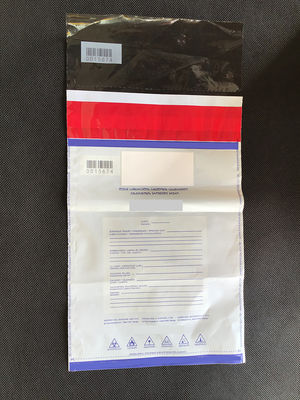 ISO9001 인증 현금 보안 택배용 플라스틱 가방
