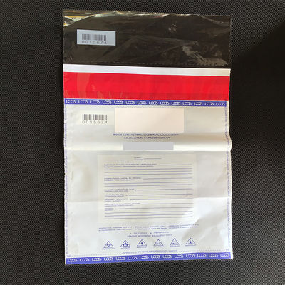 ISO9001 인증 현금 보안 택배용 플라스틱 가방
