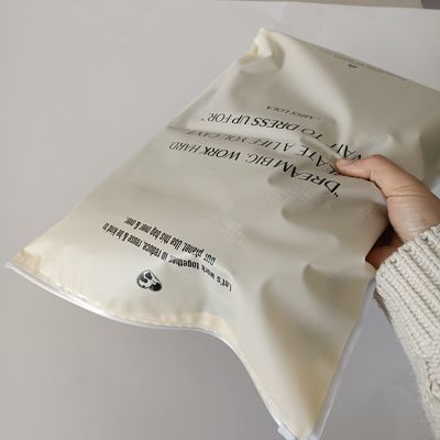 직물 포장을 위한 비단 인쇄 지퍼 플라스틱 봉지