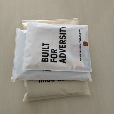직물 포장을 위한 비단 인쇄 지퍼 플라스틱 봉지