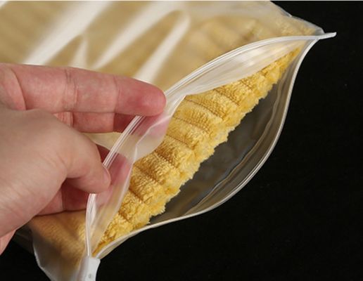 환경 친화적 인 Zip 잠금 및 가방 밸브를 위해 사용자 정의 인쇄 포장 티셔츠 옷